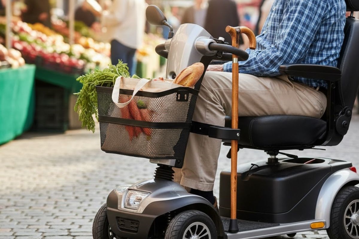 Scooter électrique senior