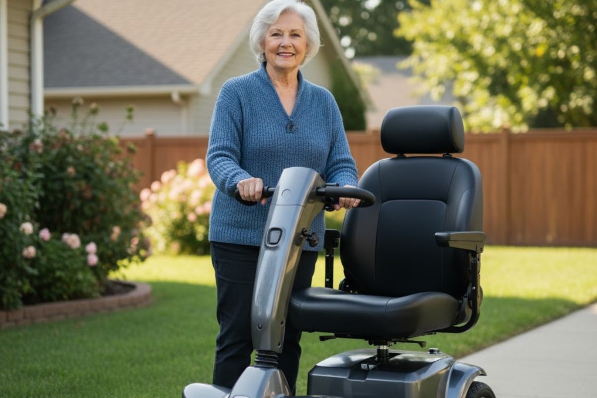 Scooter électrique senior