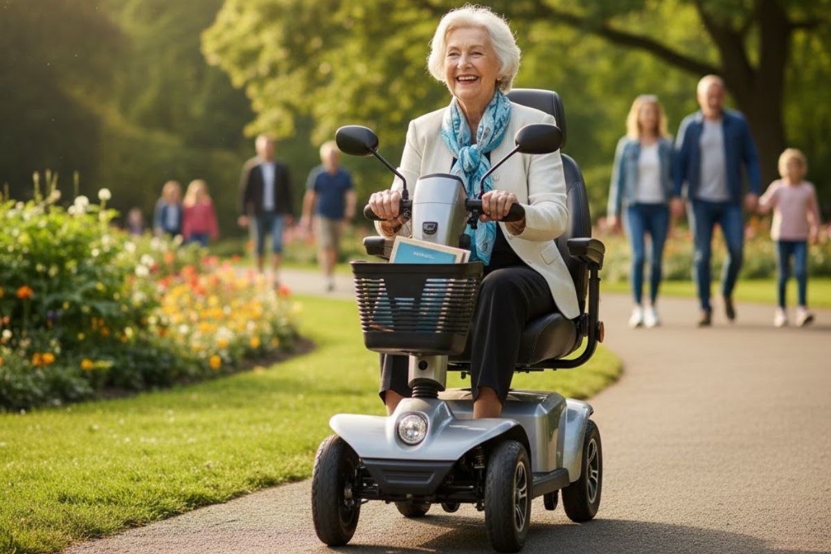 Scooter électrique senior