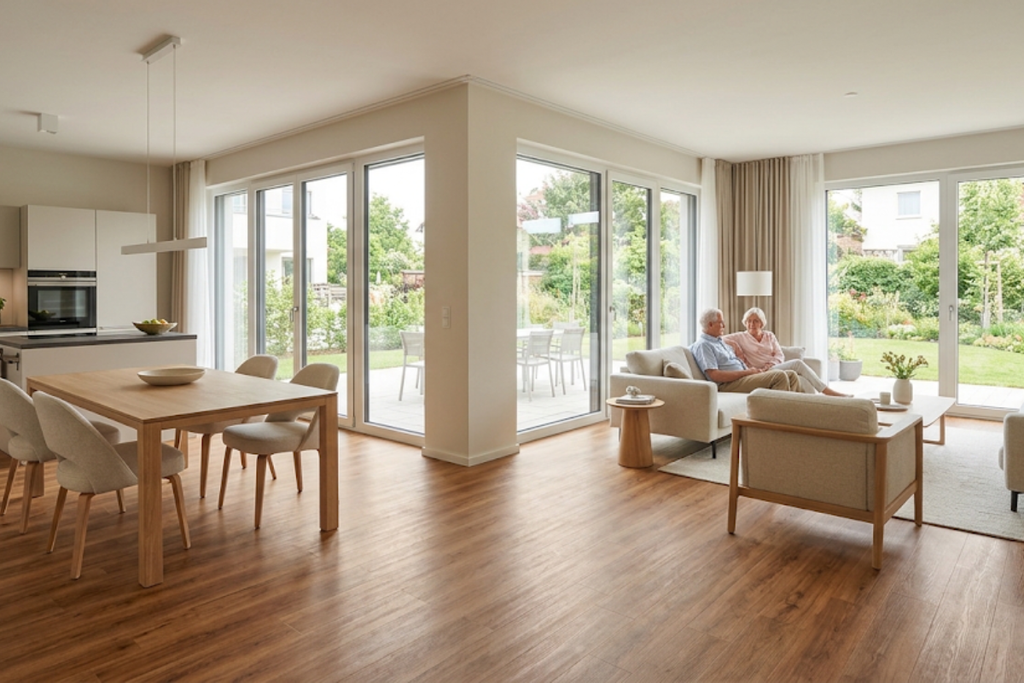 maison plain pied senior